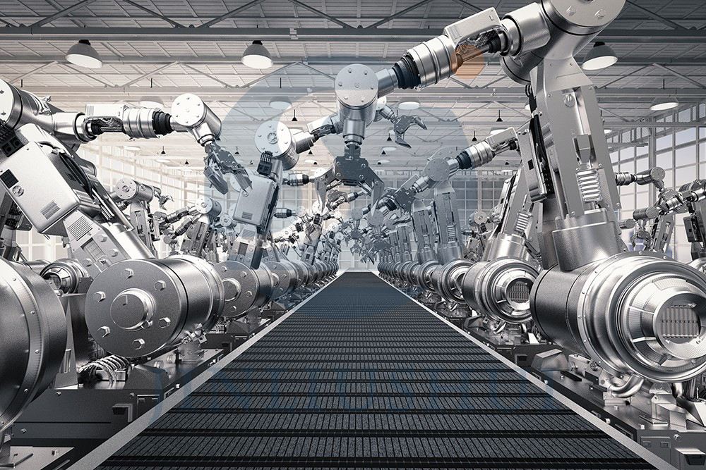 A new type of industrial robot bearing cage has been developed successfully