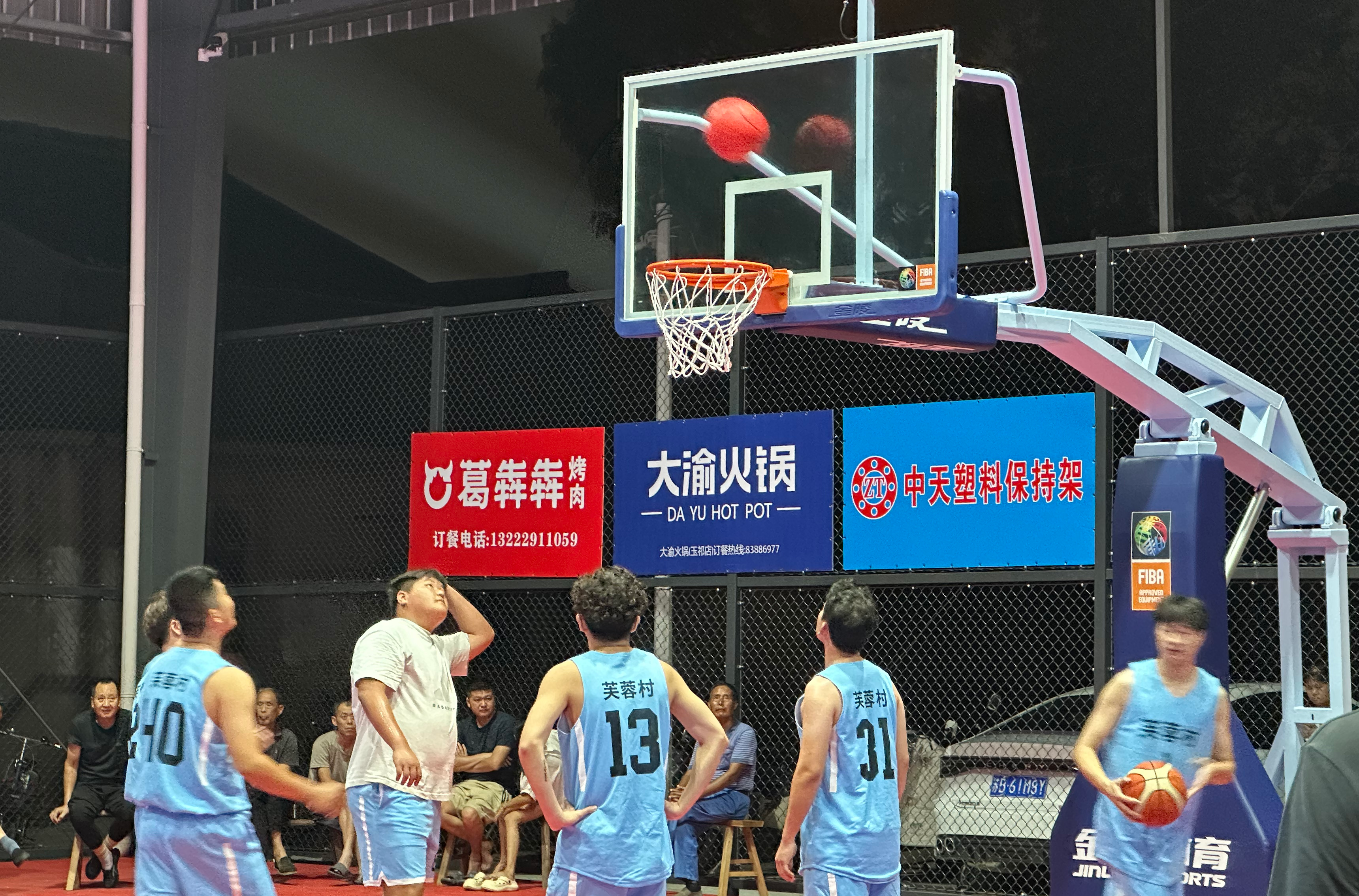 Passion for basketball can't be stopped! Zhongtian Plastic Protection supports Yuqi Street "Village BA"